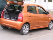 KIA Picanto 2006г. 44тыс. км., оранжевый металлик, 5 дв., состояние от